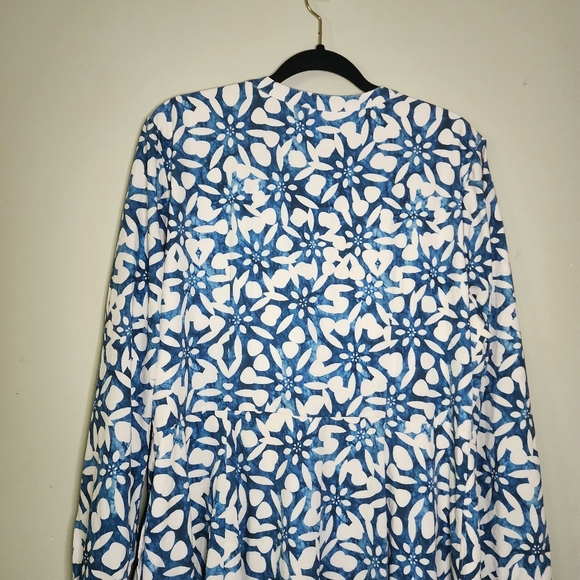 ESHAKTI dress size 18 art deco print women's dress with pockets - Picture 8 of 8